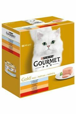 Gourmet Gold konz. kočka paštiky pack 8x85g
