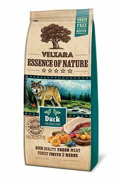 Velxara Dry FM GF Dog Senior Duck 750g