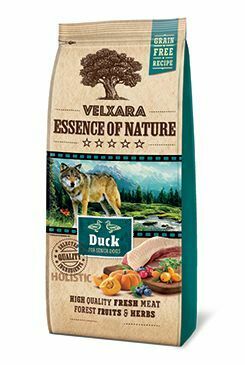 Velxara Dry FM GF Dog Senior Duck 11,4kg