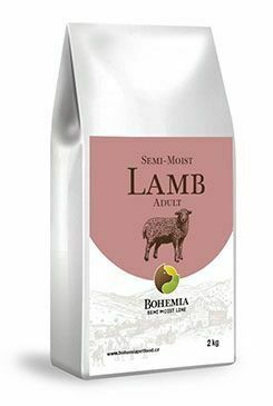 BOHEMIA SEMI MOIST Adult Lamb 2kg