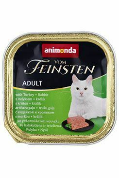 Animonda paštika kočka Adult králík/krůta 100g