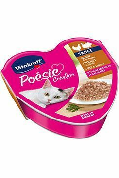 Vitakraft Cat Poésie Création kuře a krůta sauce 85g