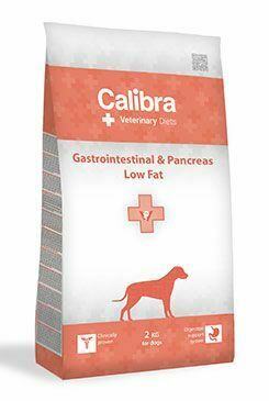 Calibra VD Dog Gastrointestinal&Pancreas Low Fat 2kg