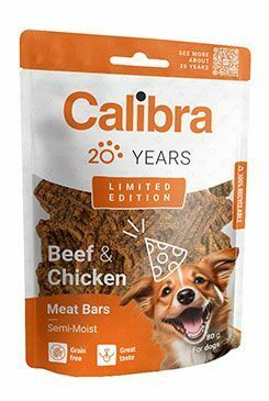 Calibra Dog Limited Edition Beef&Chicken Bars 80g