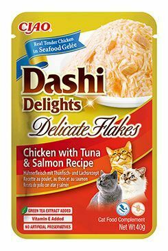 Churu Cat Dashi Delights Deli Flakes Chick&Tun&Salm 40g