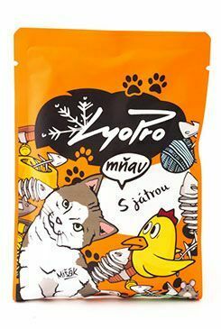 Lyopro CAT kapsa s Čerstvými játry 85g