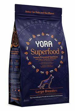 YORA Dog Adult z hmyzu Superfood Large Breeds 12kg