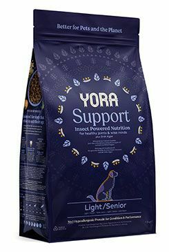 YORA Dog Senior/Light z hmyzu Support 1,5kg