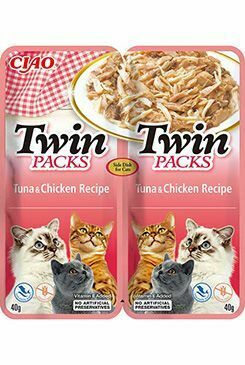 Churu Cat Twin Packs Tuna&Chicken in Broth 2x40g