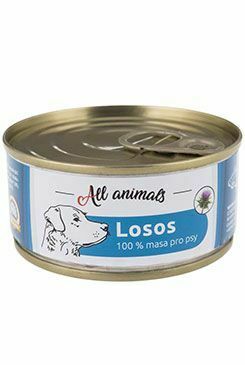 All Animals DOG losos mletý 90g