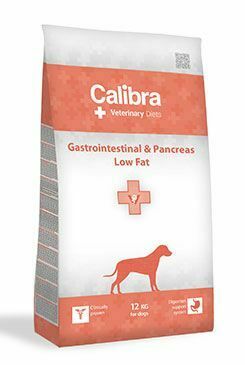 Calibra VD Dog Gastrointestinal&Pancreas Low Fat 12kg