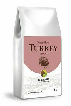 BOHEMIA SEMI MOIST Adult Turkey 2kg