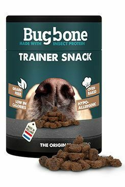 Pochoutka pes Bugbone Trainer Snack s hmyzem160ks/100g