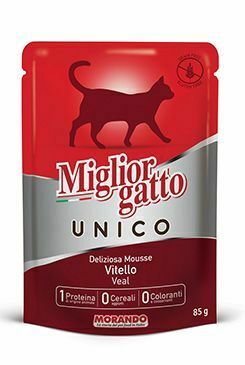 Morando Miglior Gatto Unico kapsa pro kočky telecí 85g