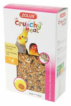 Krmivo pro ptáky CRUNCHY MEAL Large Parakeet 800g Zolux