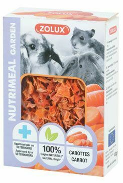 Pochoutka NUTRIMEAL GARDEN Carrot 40g Zolux