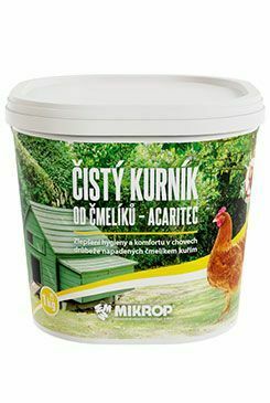 Mikrop Čistý kurník od čmelíků - Acaritec 1kg