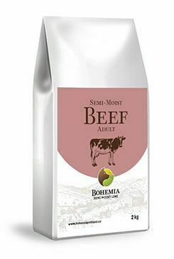 BOHEMIA SEMI MOIST Adult Beef 2kg